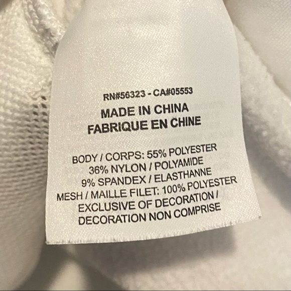 Nike Unisex White Swoosh Hoodie Size Small - Picture 8 of 10